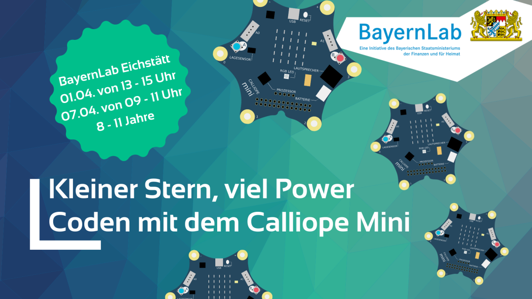 Ein Veranstaltungsposter für den Kurs 